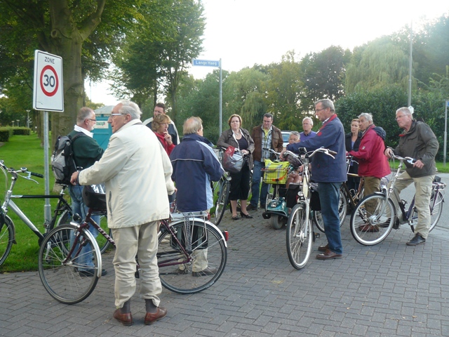 Foto 1: Fietstocht PE