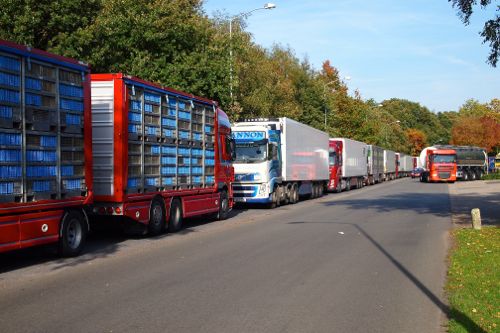 Minder vrachtverkeer